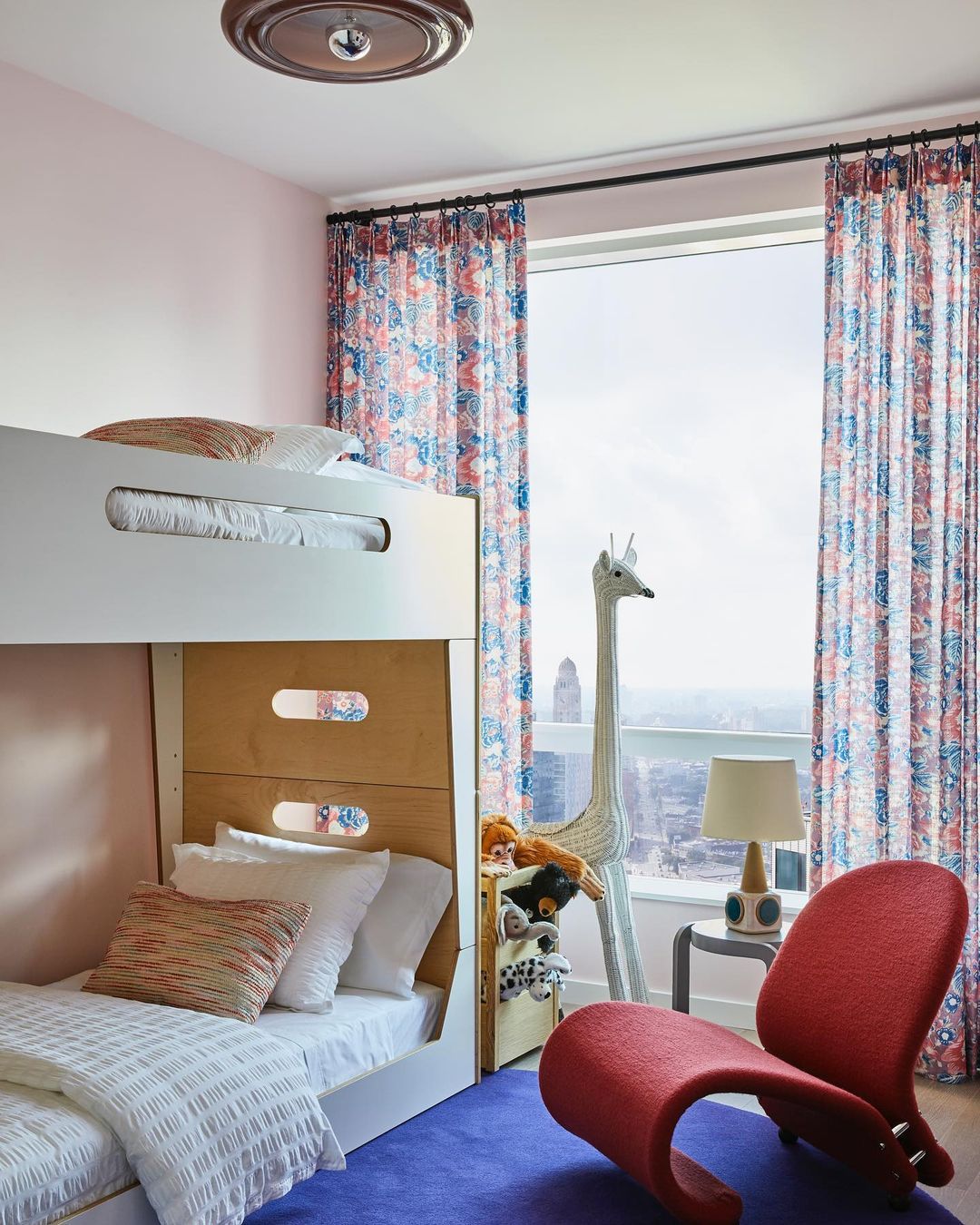 Colorful and bright kids room