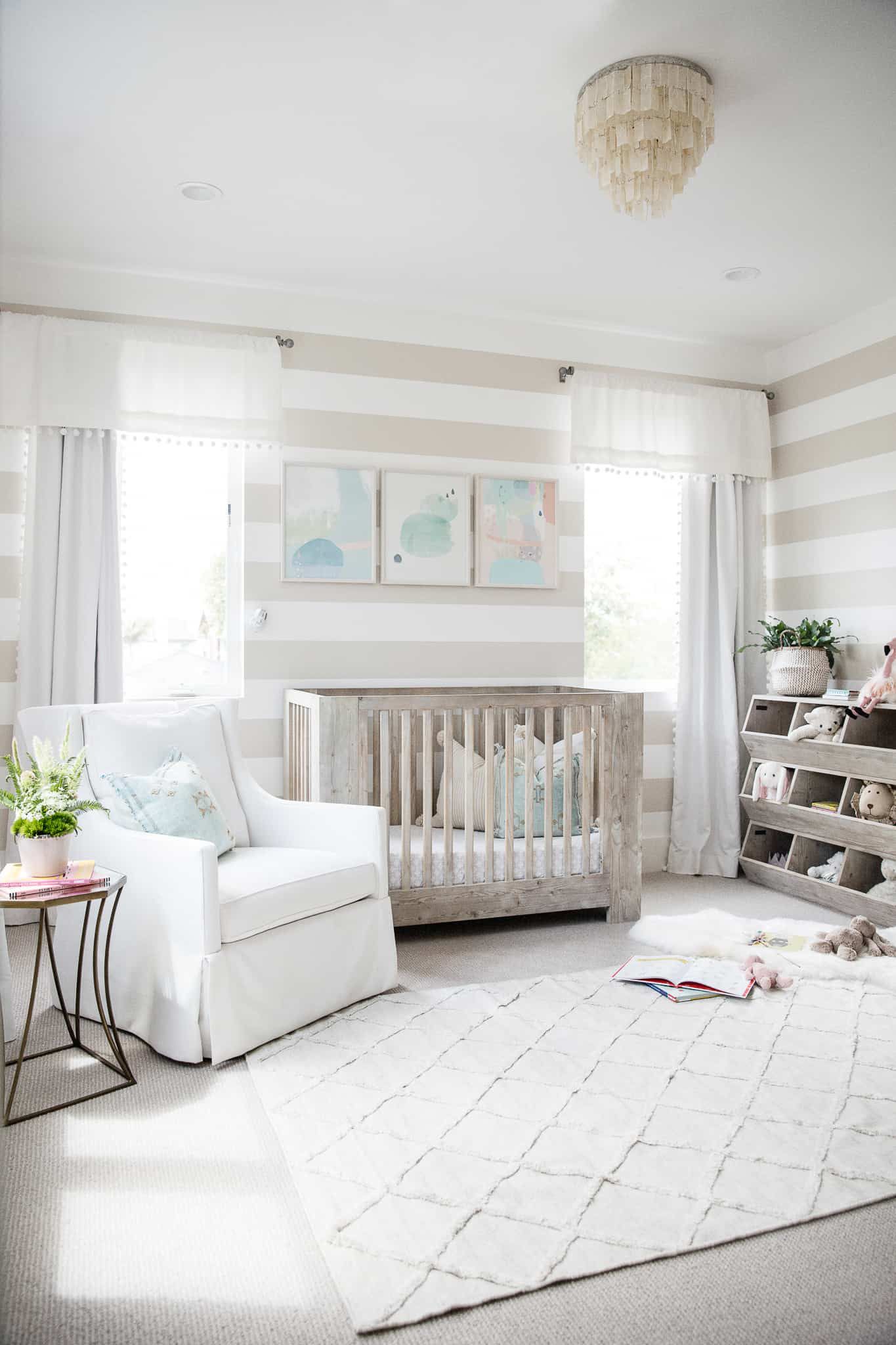Neutral colored nursery